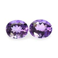 6.11&nbsp;Ct.Tw.Total Carat Weight Amethyst Pair from Australia Video