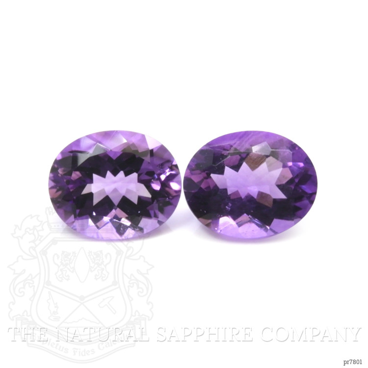 6.21 Ct.Tw. Amethyst Pair from Australia