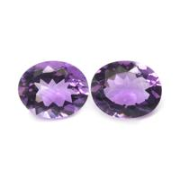 5.59&nbsp;Ct.Tw.Total Carat Weight Amethyst Pair from Australia Video