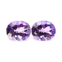6.26&nbsp;Ct.Tw.Total Carat Weight Amethyst Pair from Australia Video