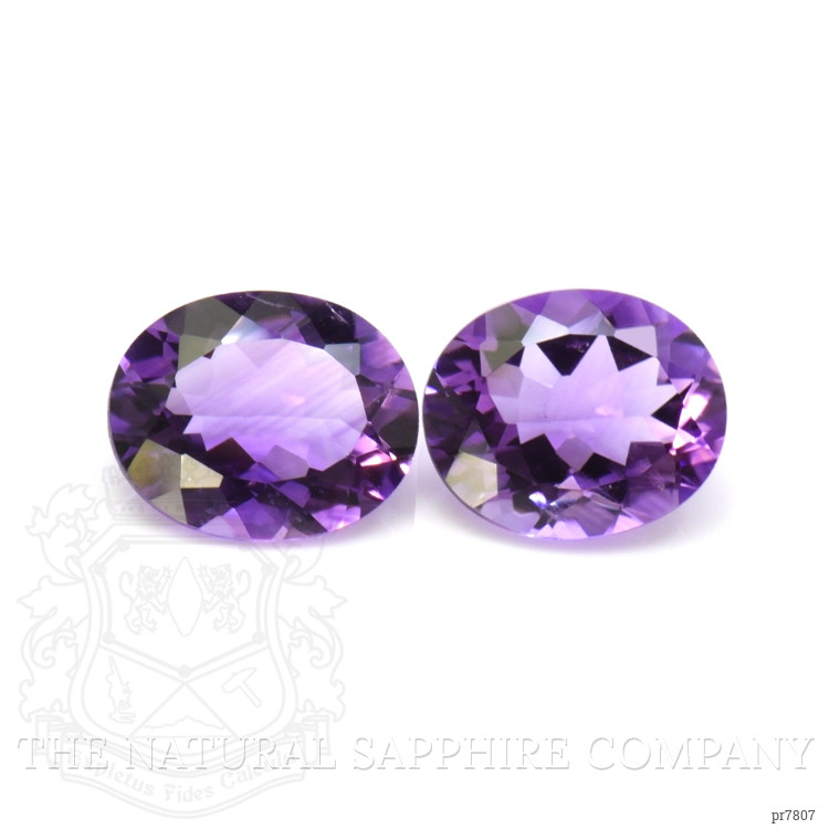 5.78 Ct.Tw. Amethyst Pair from Australia
