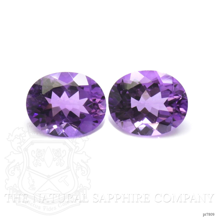 6.18 Ct.Tw. Amethyst Pair from Australia