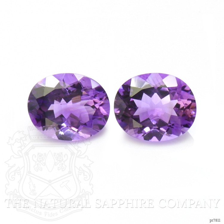 6.14 Ct.Tw. Amethyst Pair from Australia