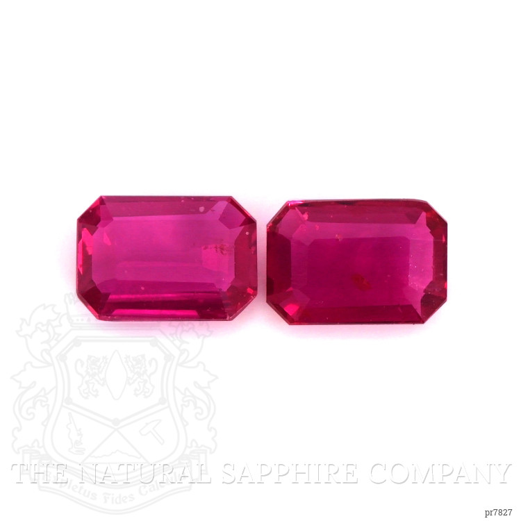 1.99 Ct.Tw. Ruby Pair from Burma (Myanmar)