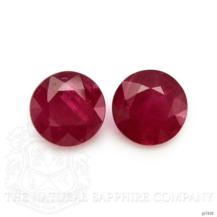 4.03 Ct.Tw. Ruby Pair from Burma (Myanmar)