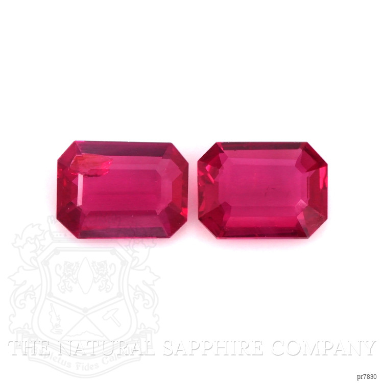 1.74 Ct.Tw. Ruby Pair from Burma (Myanmar)