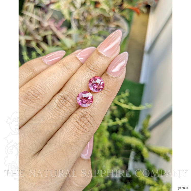 7.01 Ct.Tw. Topaz Pair from Ceylon (Sri Lanka)