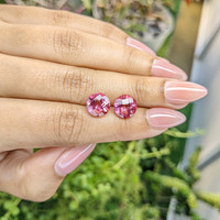 7.01&nbsp;Ct.Tw.Total Carat Weight Topaz Pair from Ceylon (Sri Lanka) Life Style