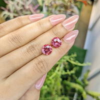 7.19&nbsp;Ct.Tw.Total Carat Weight Topaz Pair from Ceylon (Sri Lanka) Life Style