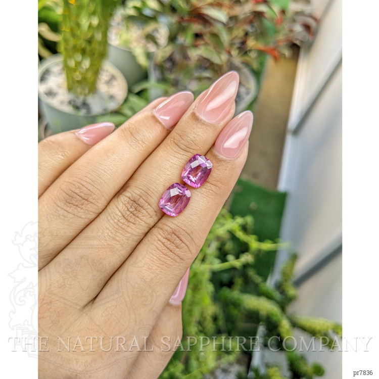 7.45 Ct.Tw. Topaz Pair from Ceylon (Sri Lanka)