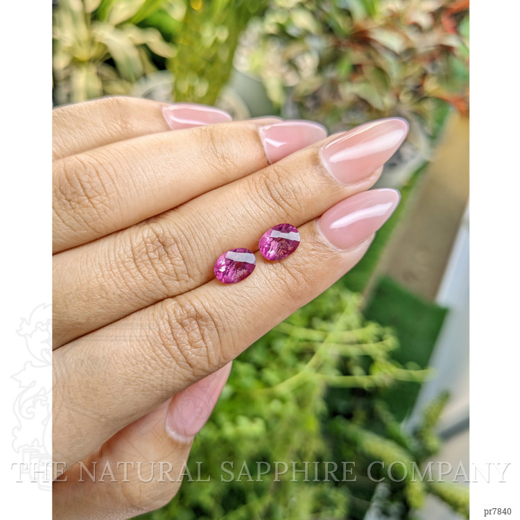 3.39 Ct.Tw. Topaz Pair from Japan