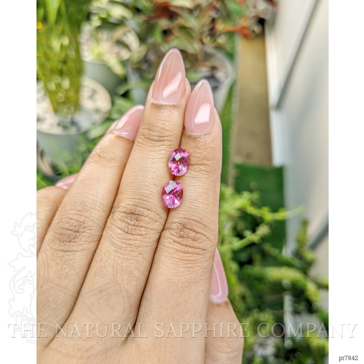 3.51 Ct.Tw. Topaz Pair from Japan