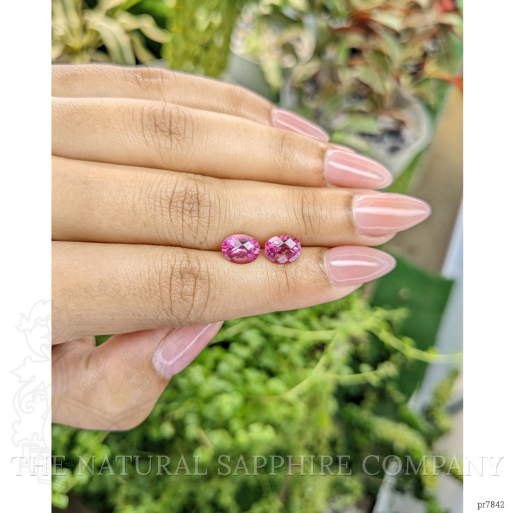 3.51 Ct.Tw. Topaz Pair from Japan