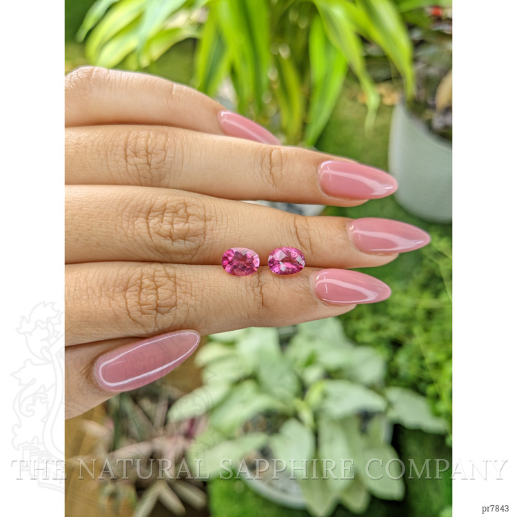 3.03 Ct.Tw. Topaz Pair from Japan