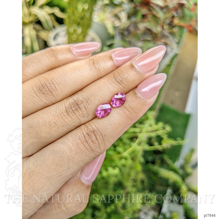 3.26 Ct.Tw. Topaz Pair from Japan