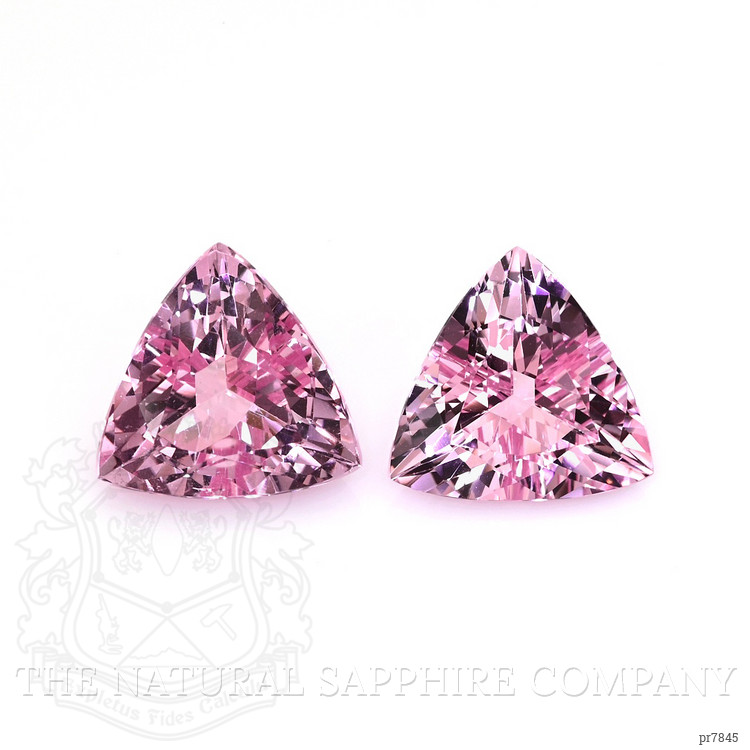 7.46 Ct.Tw. Morganite Pair from Brazil