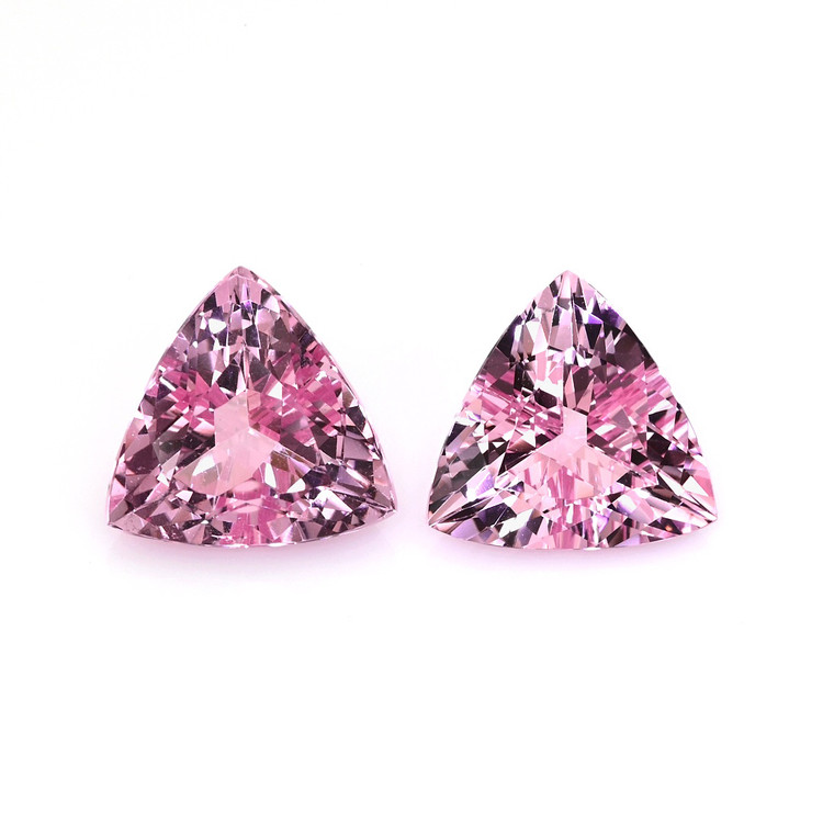 7.46 Ct.Tw. Morganite Pair from Brazil