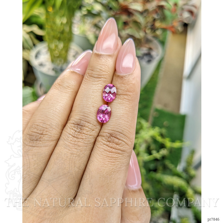 3.33 Ct.Tw. Topaz Pair from Japan