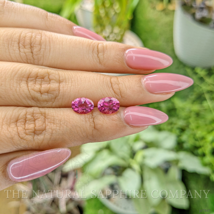 3.25 Ct.Tw. Topaz Pair from Japan