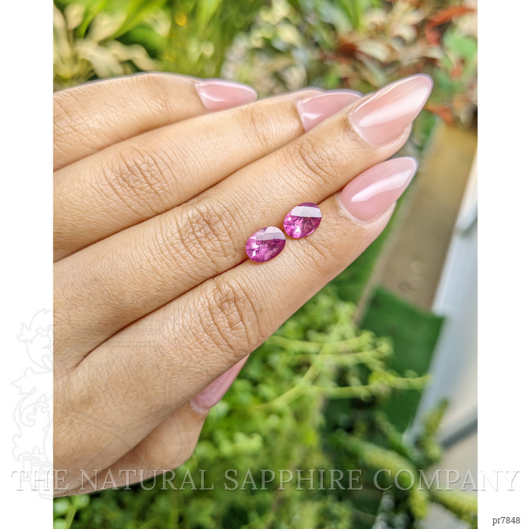 2.84 Ct.Tw. Topaz Pair from Japan