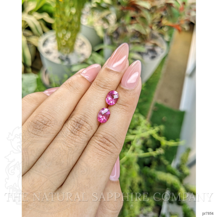 3.17 Ct.Tw. Topaz Pair from Japan