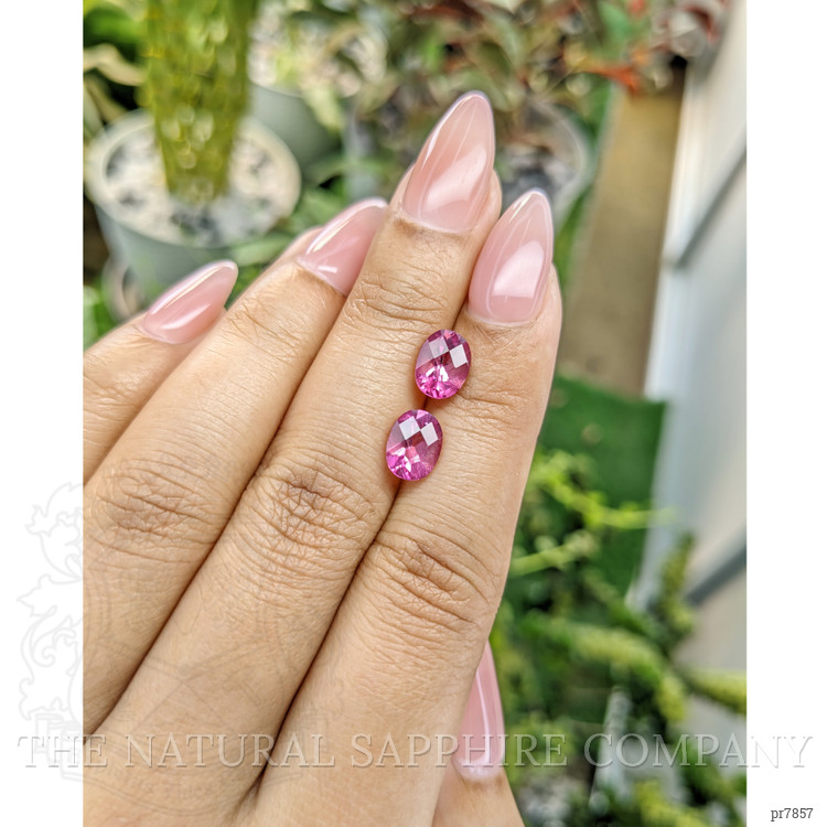 3.60 Ct.Tw. Topaz Pair from Japan