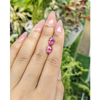 3.48 Ct.Tw.Total Carat Weight Topaz Pair from Japan Life Style