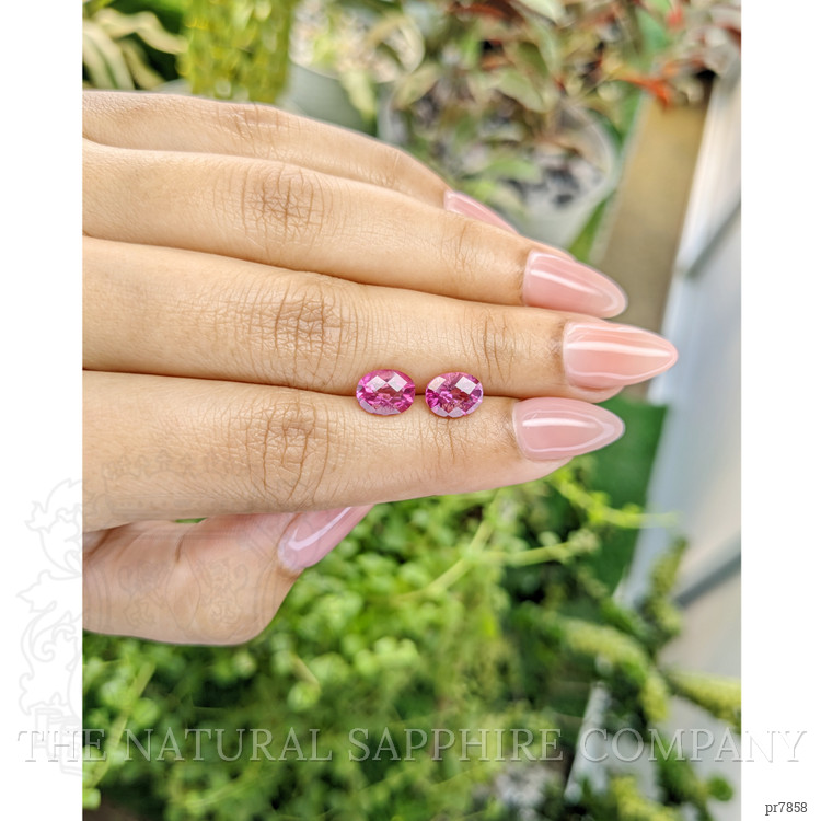 3.48 Ct.Tw. Topaz Pair from Japan