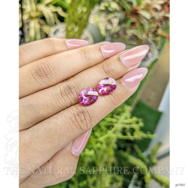 8.38 Ct.Tw. Topaz Pair from Russia