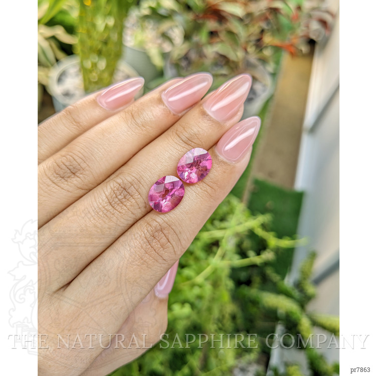 8.30 Ct.Tw. Topaz Pair from Russia