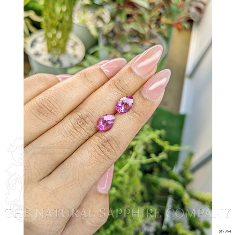 4.76 Ct.Tw. Topaz Pair from China