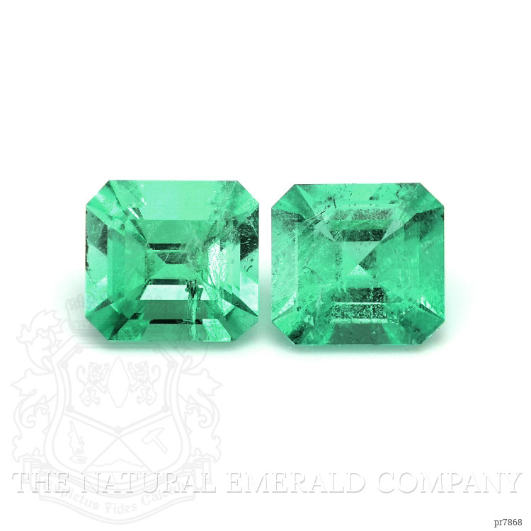 2.62 Ct.Tw. Emerald Pair from Colombia