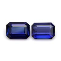 4.28&nbsp;Ct.Tw.Total Carat Weight Blue Sapphire Pair from Ceylon (Sri Lanka) Video
