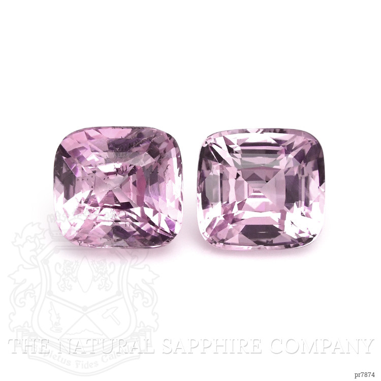 3.89 Ct.Tw. Pink Sapphire Pair from Ceylon (Sri Lanka)