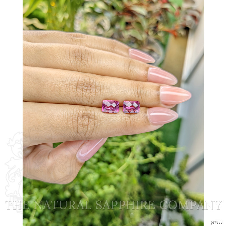 4.66 Ct.Tw. Topaz Pair from Vietnam