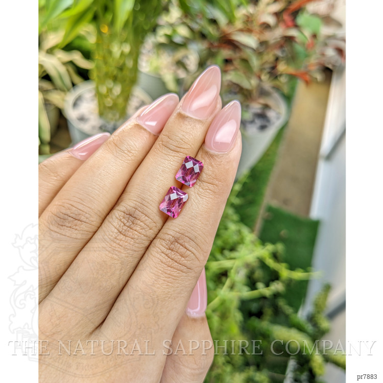 4.66 Ct.Tw. Topaz Pair from Vietnam