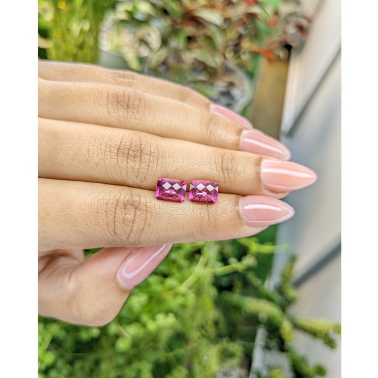 4.20 Ct.Tw. Topaz Pair from Vietnam