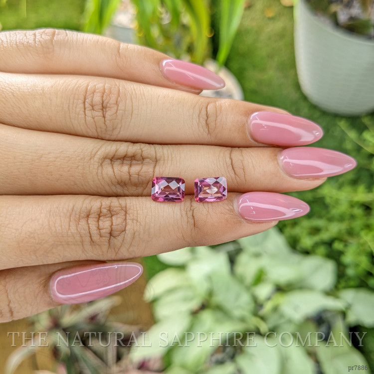 3.75 Ct.Tw. Topaz Pair from Vietnam