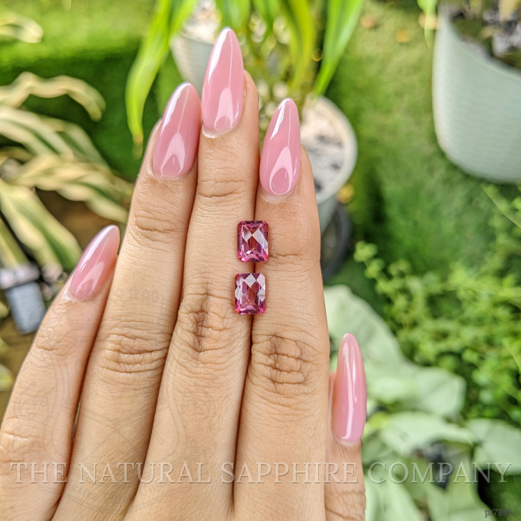 3.75 Ct.Tw. Topaz Pair from Vietnam