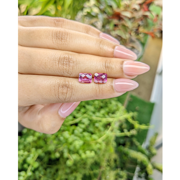 4.46 Ct.Tw. Topaz Pair from Vietnam