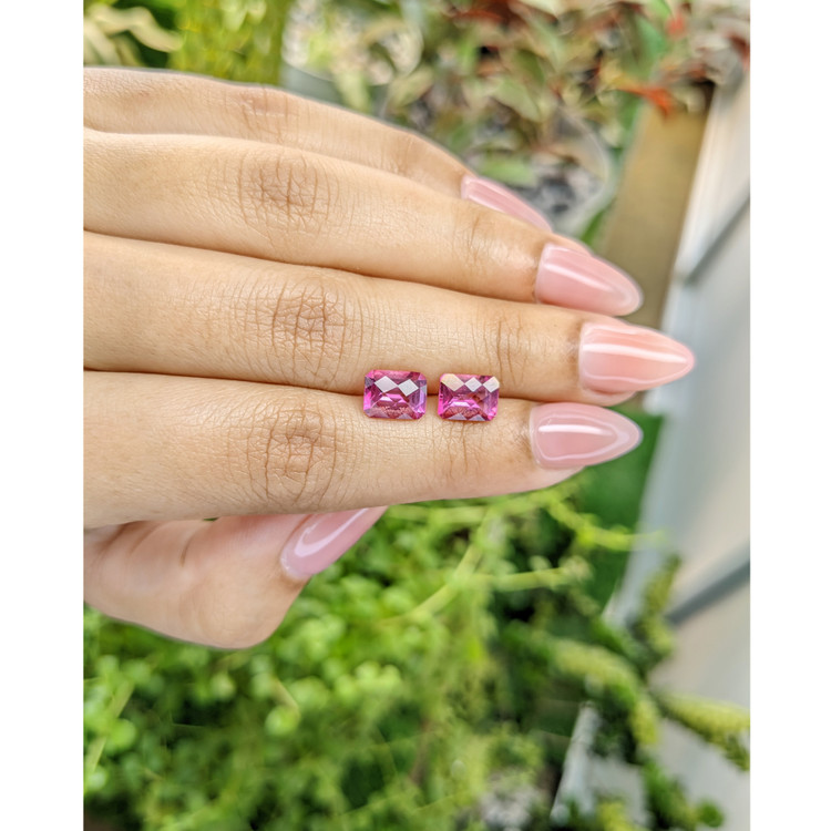 4.02 Ct.Tw. Topaz Pair from Vietnam