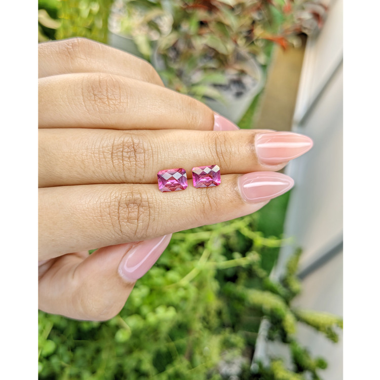 4.02 Ct.Tw. Topaz Pair from Vietnam