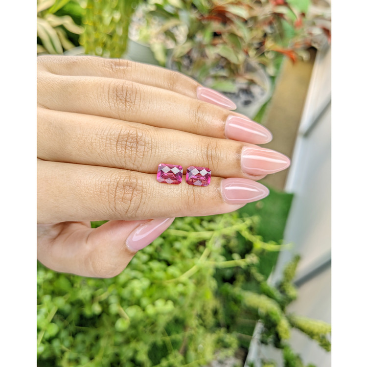 4.09 Ct.Tw. Topaz Pair from Vietnam