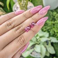 4.06 Ct.Tw.Total Carat Weight Topaz Pair from Vietnam Life Style