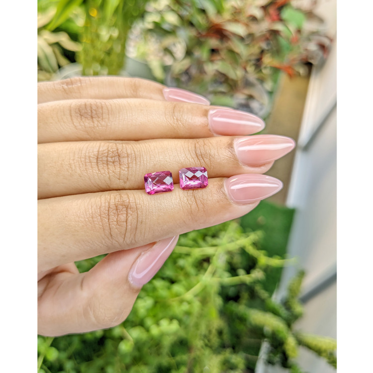 3.96 Ct.Tw. Topaz Pair from Vietnam