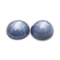 10.62&nbsp;Ct.Tw.Total Carat Weight Blue Star Sapphire Pair from Ceylon (Sri Lanka) Video