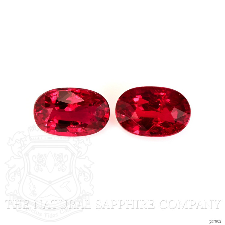 2.19 Ct.Tw. Ruby Pair from Mozambique