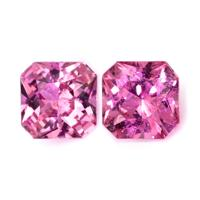 1.81&nbsp;Ct.Tw.Total Carat Weight Pink Sapphire Pair from Ceylon (Sri Lanka) Video