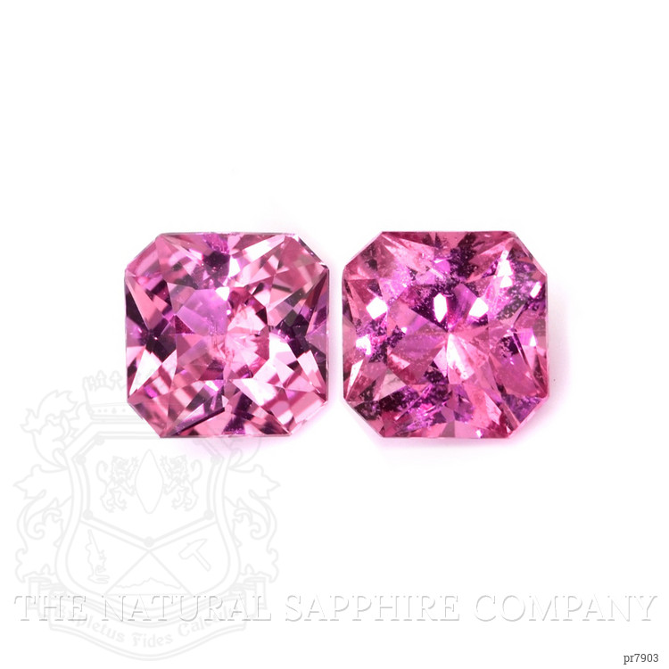 1.81 Ct.Tw. Pink Sapphire Pair from Ceylon (Sri Lanka)