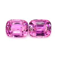 2.09&nbsp;Ct.Tw.Total Carat Weight Pink Sapphire Pair from Ceylon (Sri Lanka) Video